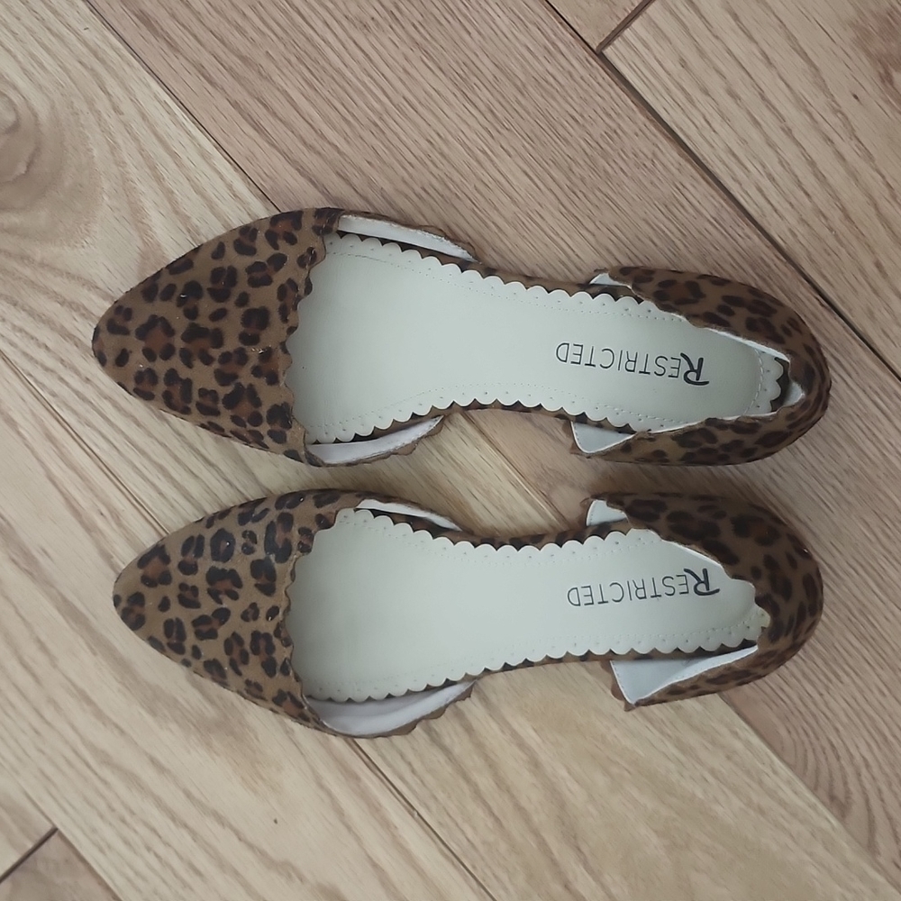 Chetah print flats
